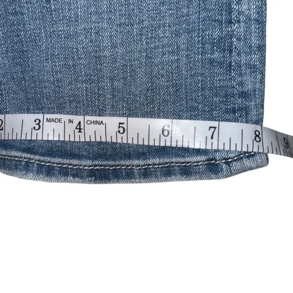 Rock Revival Women’s Jeans Size 28 Blue Bootcut Fluer-De-Lis Denim Stretch Fade - Picture 13 of 13